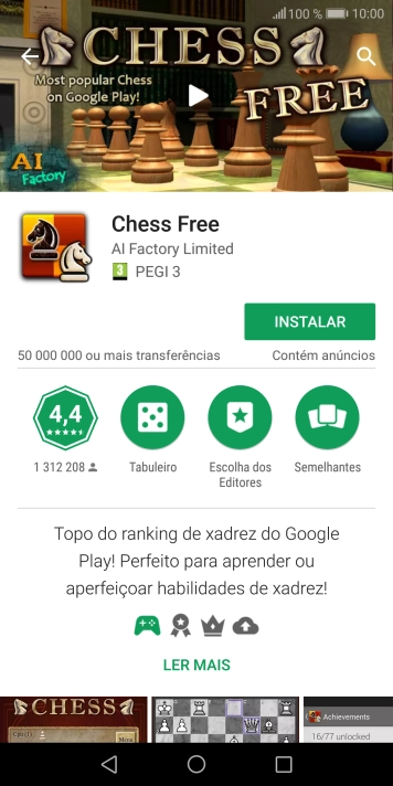 Prima a tecla de início para terminar e voltar ao ecrã inicial.