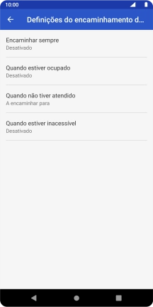 Prima a tecla de início para terminar e voltar ao ecrã inicial.