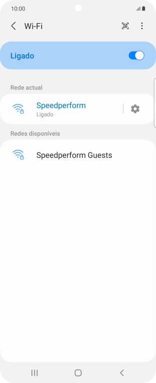Prima a tecla de início para terminar e voltar ao ecrã inicial.