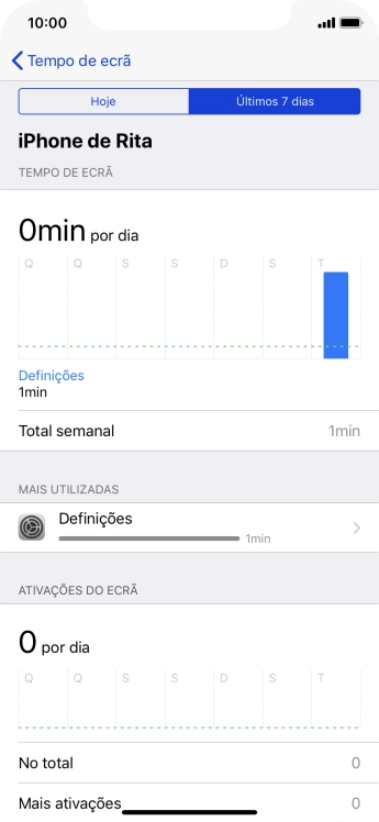 Prima a seta para a esquerda.