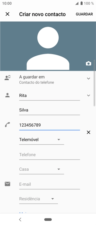 Prima GUARDAR.
