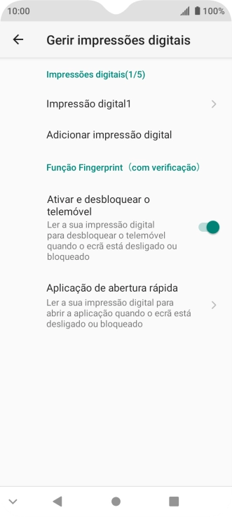 Prima a tecla de retrocesso.