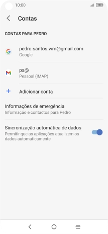 Prima a tecla de início para terminar e voltar ao ecrã inicial.