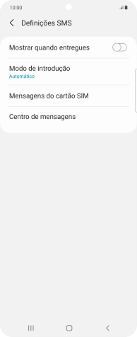 Prima Centro de mensagens.