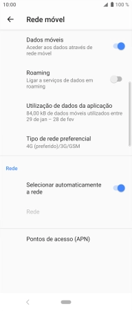 Prima Pontos de acesso (APN).