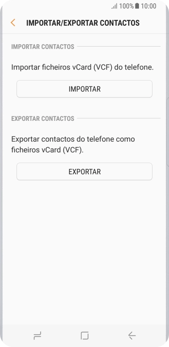 Prima IMPORTAR.