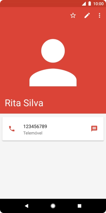 Prima a tecla de início para terminar e voltar ao ecrã inicial.