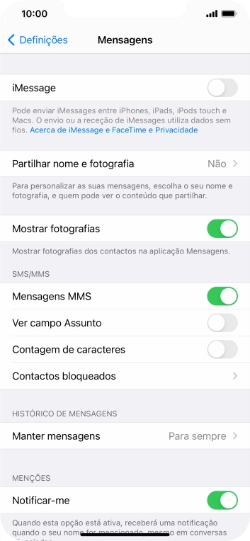 Para voltar ao ecrã inicial, deslize o dedo de baixo para cima a partir da base do ecrã.