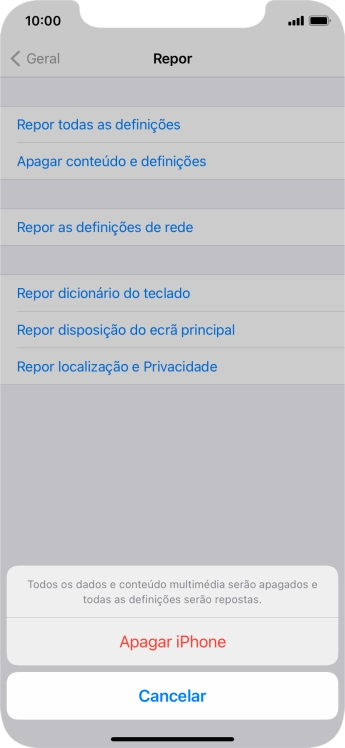 Prima Apagar iPhone.