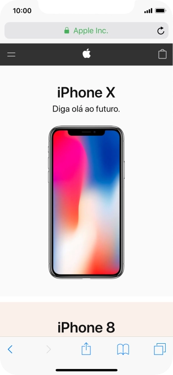 Prima ainda mais firmemente no ecrã, até que o conteúdo abra na aplicação relevante.