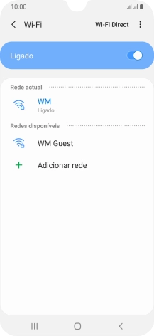Prima a tecla de início para terminar e voltar ao ecrã inicial.