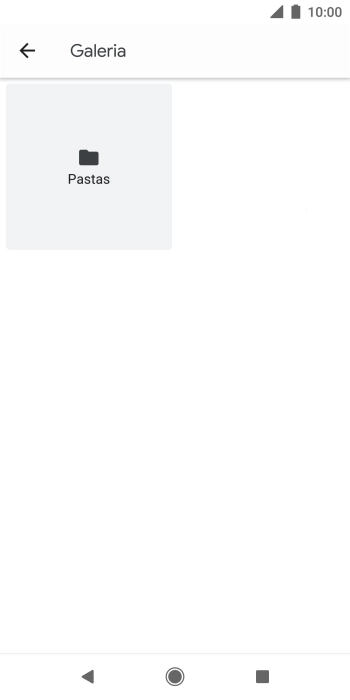 Prima Pastas e vá até à pasta pretendida.