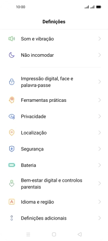 Prima Definições adicionais.