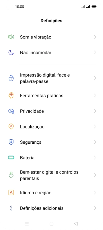 Prima Definições adicionais.