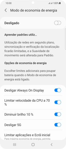 Prima os indicadores  junto das definições pretendidas.