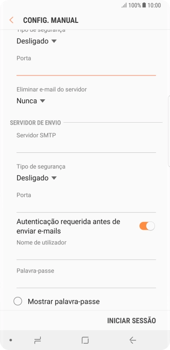 Prima a lista suspensa sob 
