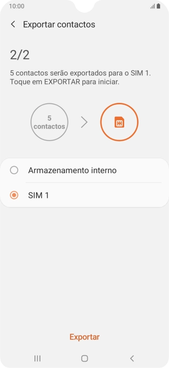 Prima Exportar.