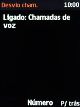 Prima terminar chamada para terminar e voltar ao ecrã inicial.