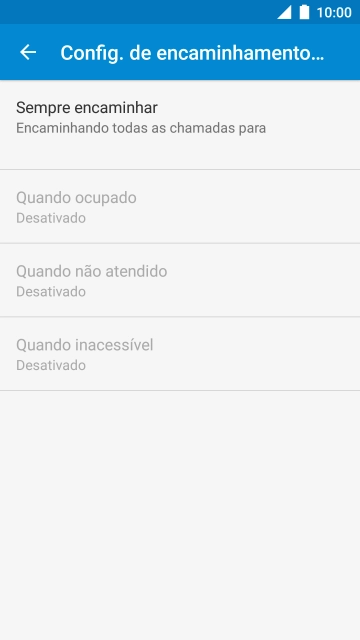 Prima a tecla de início para terminar e voltar ao ecrã inicial.
