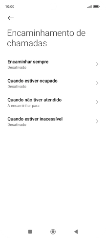 Prima a tecla de início para terminar e voltar ao ecrã inicial.