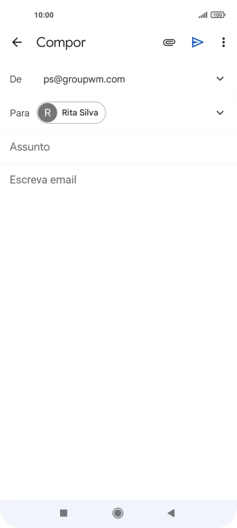 Prima Assunto e introduza o assunto pretendido.