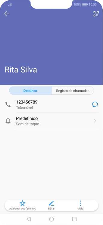 Prima a tecla de início para terminar e voltar ao ecrã inicial.