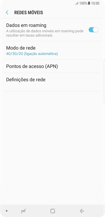 Prima Pontos de acesso (APN).