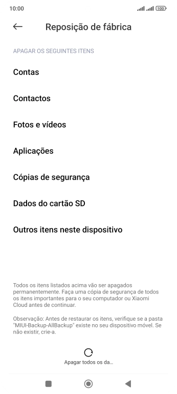 Prima Apagar todos os da....
