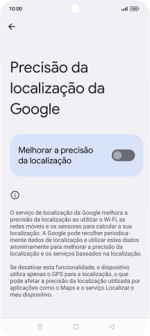 Se premir o indicador junto a 