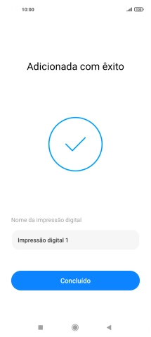 Prima Concluído.