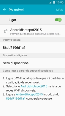 Prima a tecla de início para terminar e voltar ao ecrã inicial.