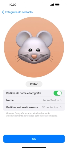 Prima o indicador junto a 