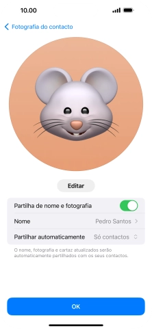 Prima o indicador junto a 