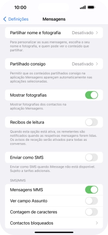 Para voltar ao ecrã inicial, deslize o dedo de baixo para cima a partir da base do ecrã.