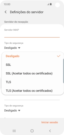 Prima SSL para ativar a função.