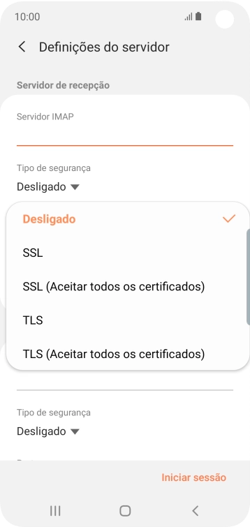 Prima SSL para ativar a função.