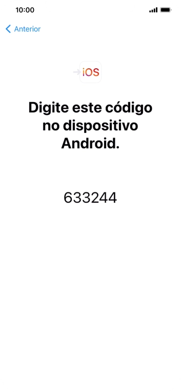 Siga as indicações no ecrã e na app 