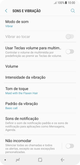 Prima a tecla de início para terminar e voltar ao ecrã inicial.