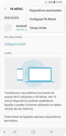 Prima Configurar PA Móvel.