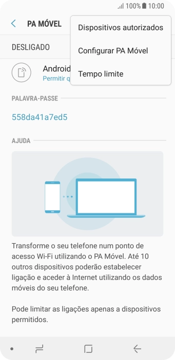 Prima Configurar PA Móvel.