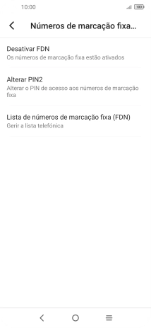 Prima Desactivar FDN.