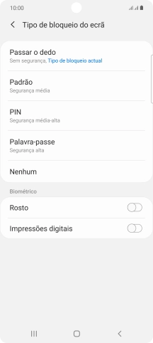 Prima Impressões digitais.