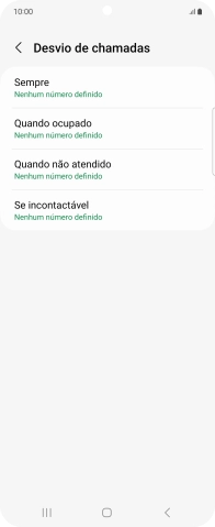 Prima a tecla de início para terminar e voltar ao ecrã inicial.