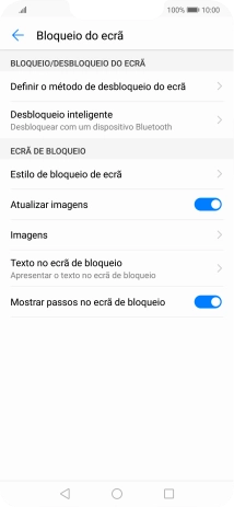 Prima a tecla de início para terminar e voltar ao ecrã inicial.