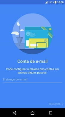 Prima Endereço de e-mail e introduza o seu endereço de e-mail Vodafone.