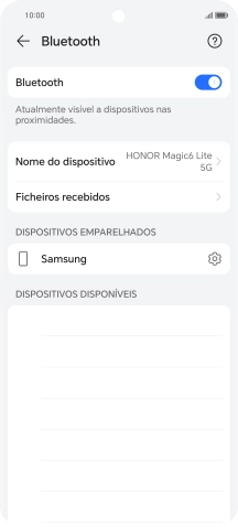 Para voltar ao ecrã inicial, deslize o dedo de baixo para cima a partir da base do ecrã.