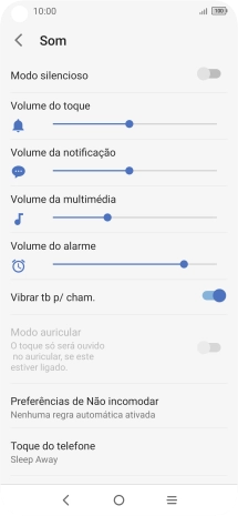 Prima a tecla de início para terminar e voltar ao ecrã inicial.