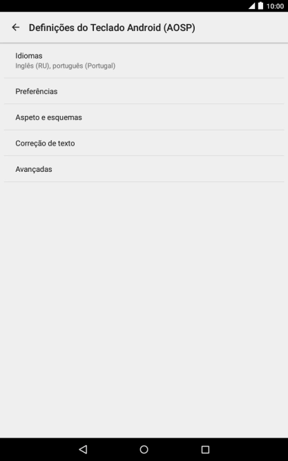 Prima Correção de texto.
