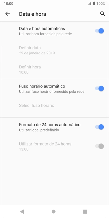 Prima a tecla de início para terminar e voltar ao ecrã inicial.