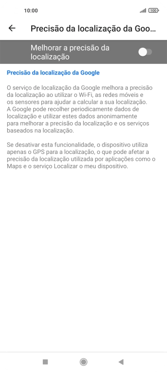 Se premir o indicador junto a 